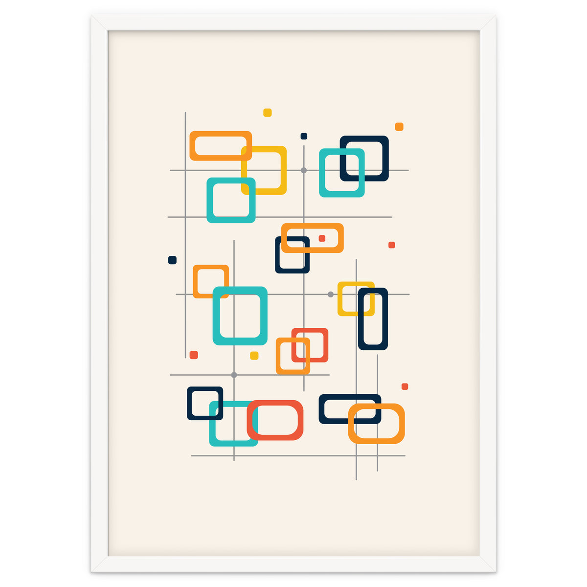 Mid Century Modern Geometry 016