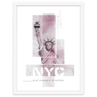 NYC Statue of Liberty | pink marble