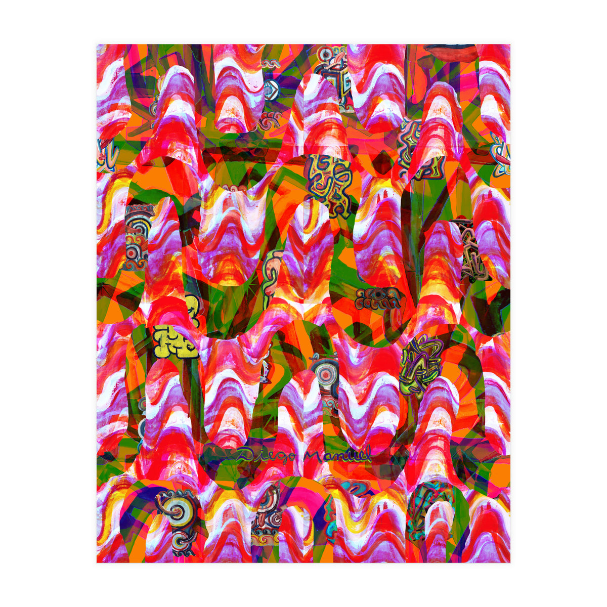 Pop Abstract 14 (Print Only)