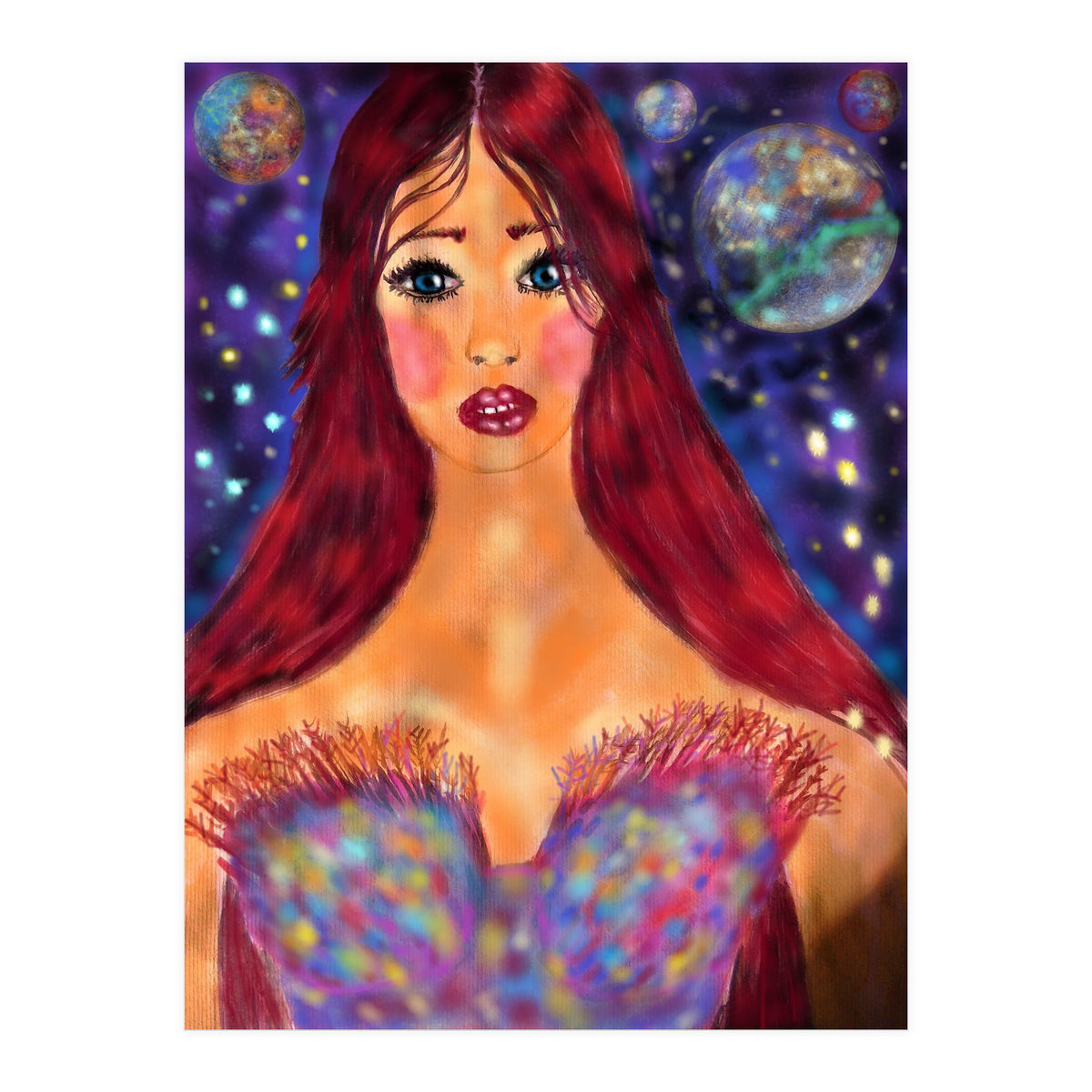 A PRINCESS LOST IN SPACE (Print Only)