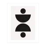 ABSTRACT AND GEOMETRIC SHAPES 02BW (Print Only) thumbnail