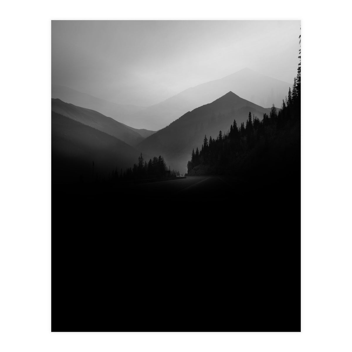 Dusky Mountains (Print Only)