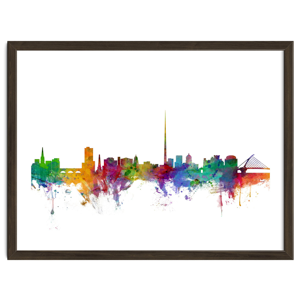 Dublin Ireland Skyline