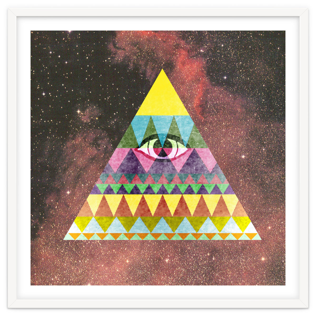 Pyramid In Space