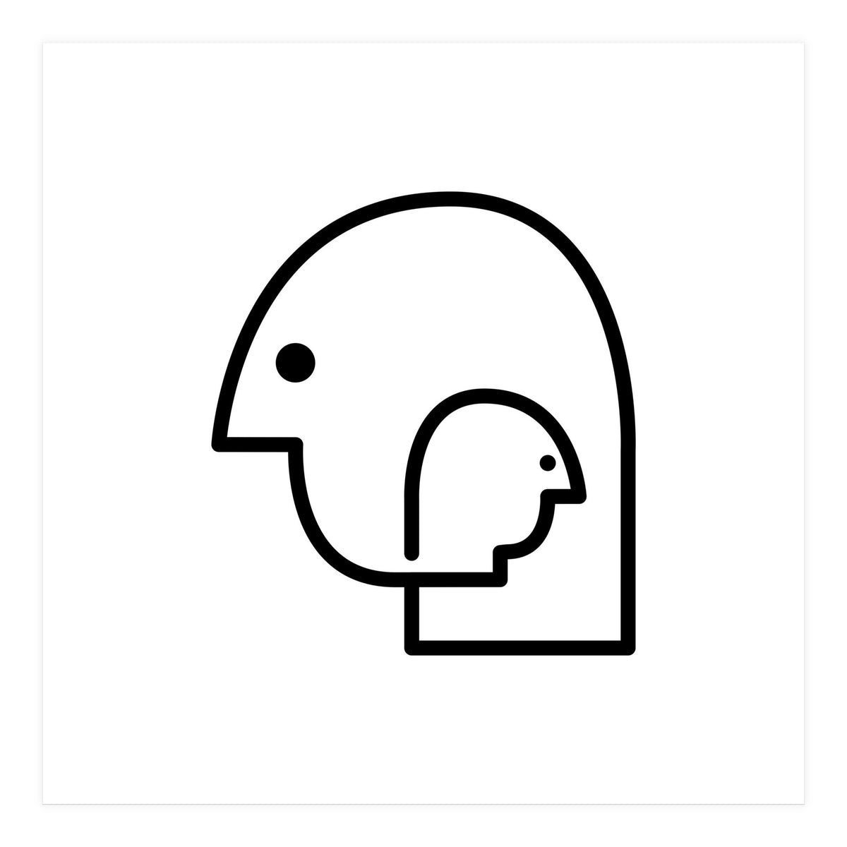 Double Head_White (Print Only)