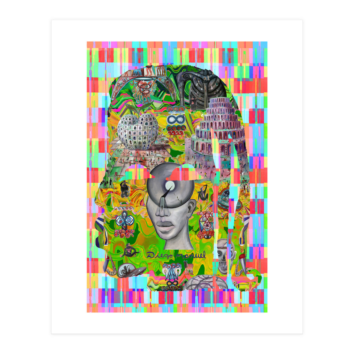 Abstracto Pop Nuevo B Nuevo 19 (Print Only)