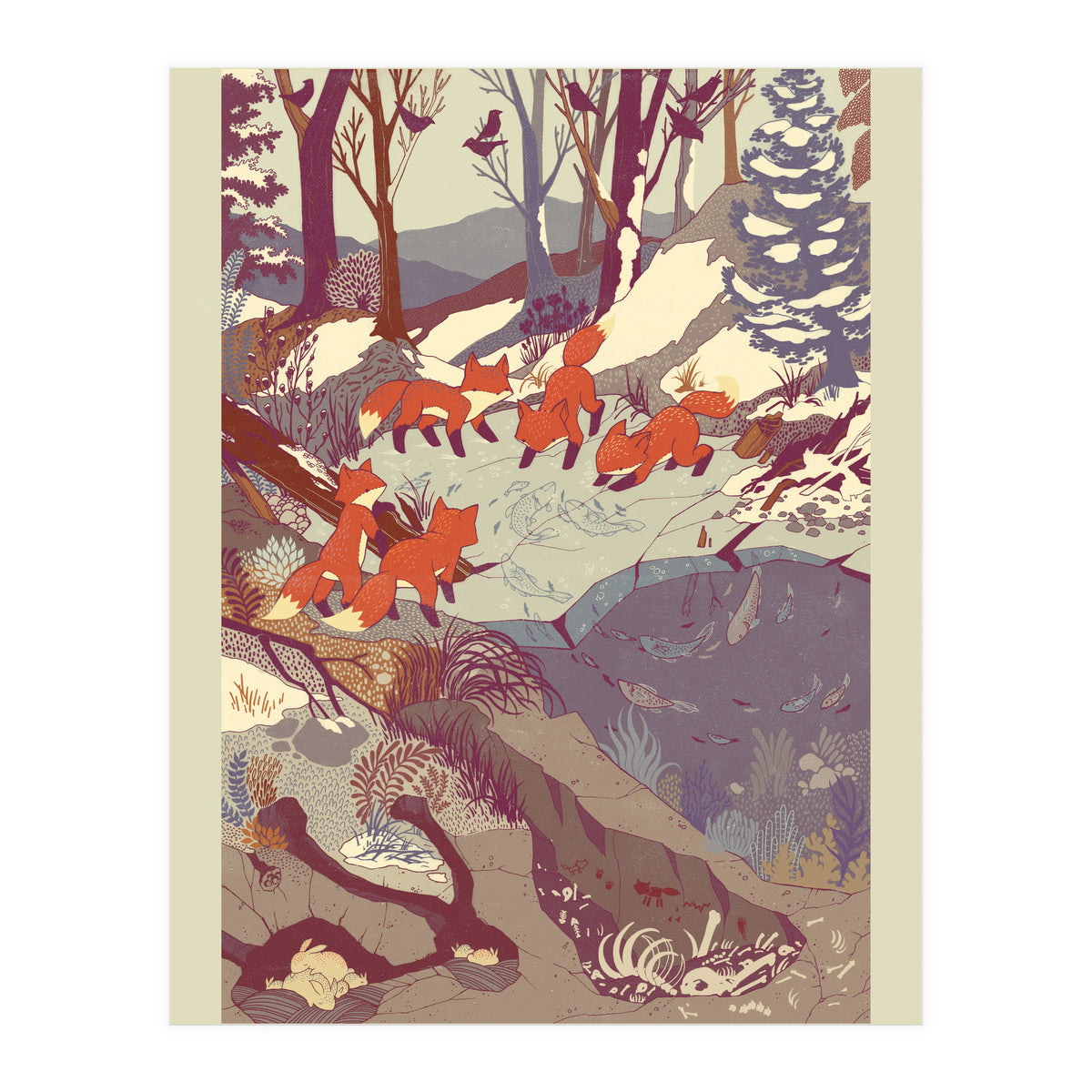 Fisher Fox (Print Only)