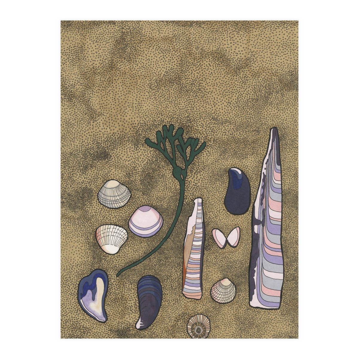 A Beach Still Life (Print Only)