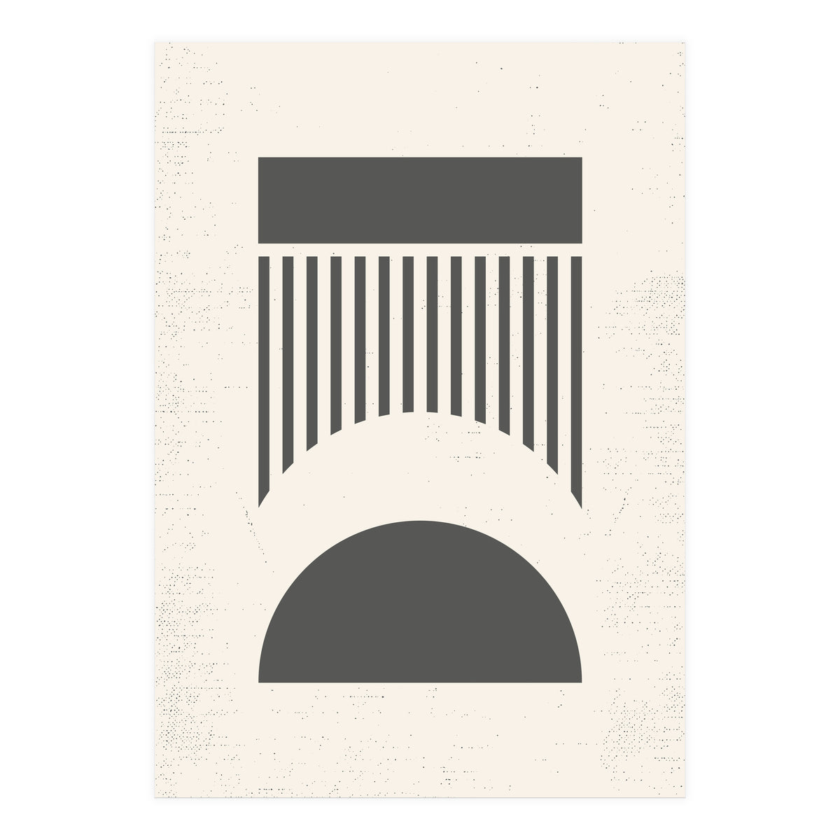 Mid Century Modern Geometry 01 (Print Only)