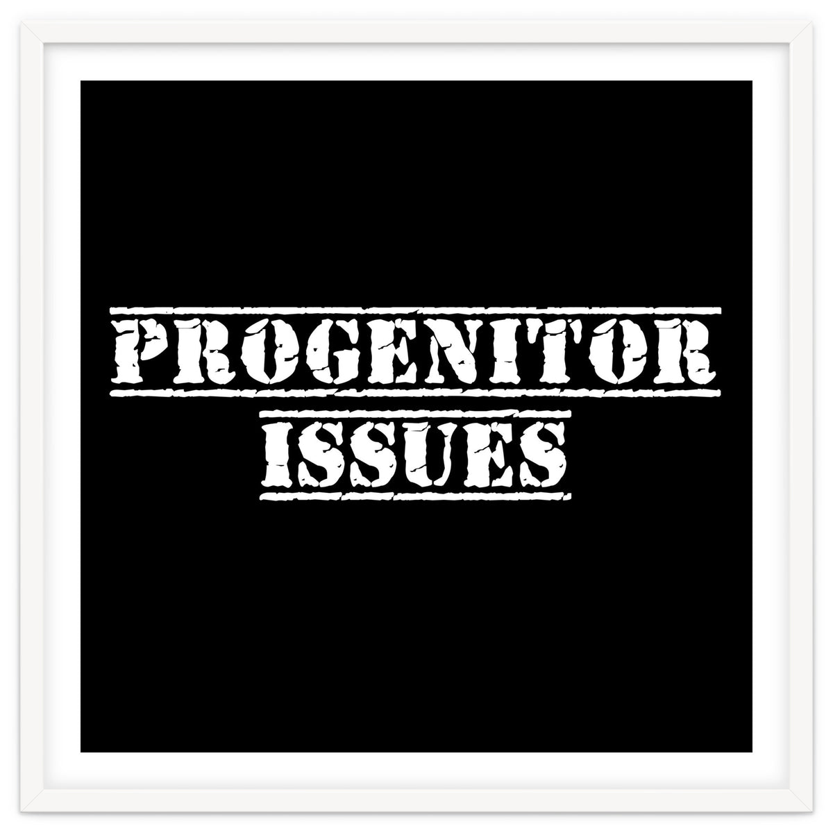 Progenitor Issues - Spaniard daddy issues