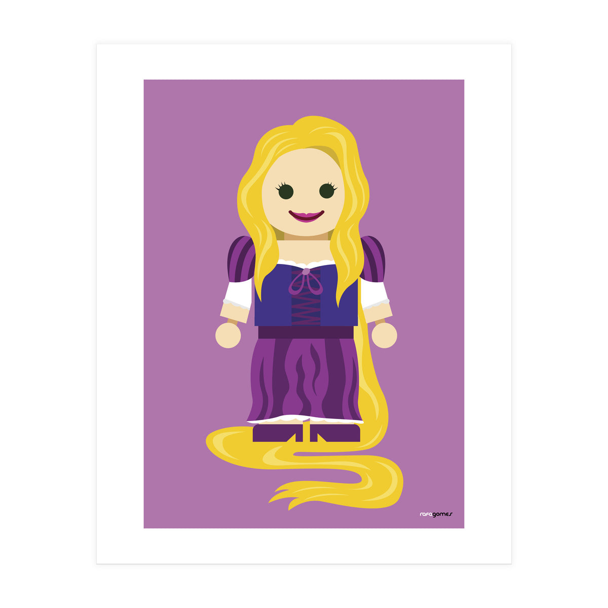 Rapunzel Toy (Print Only)