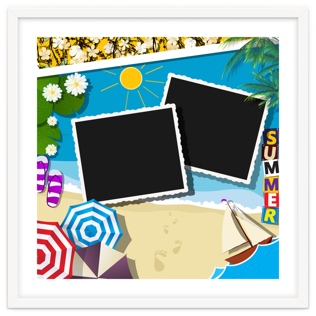 Summer Celebration Collage