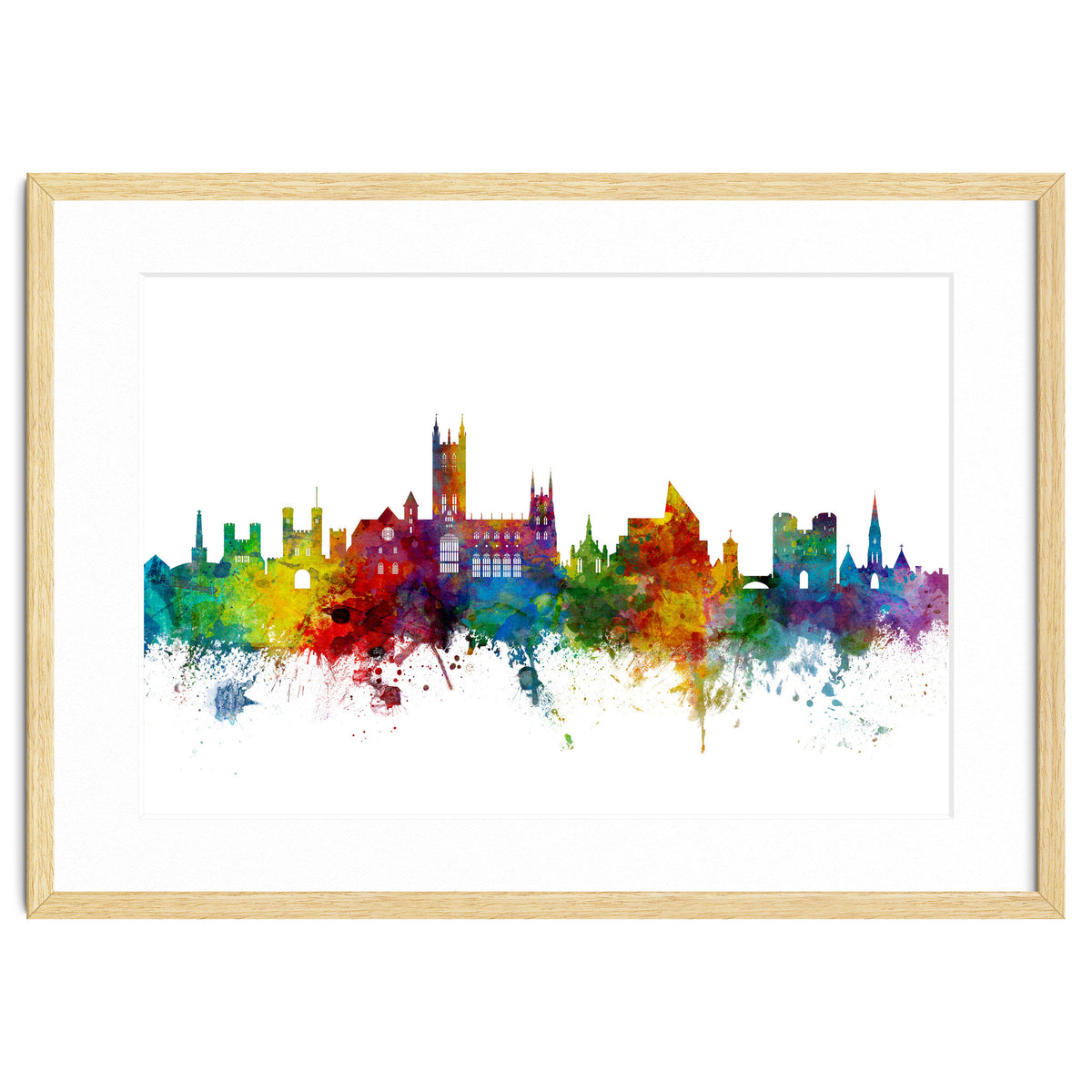 Canterbury England Skyline