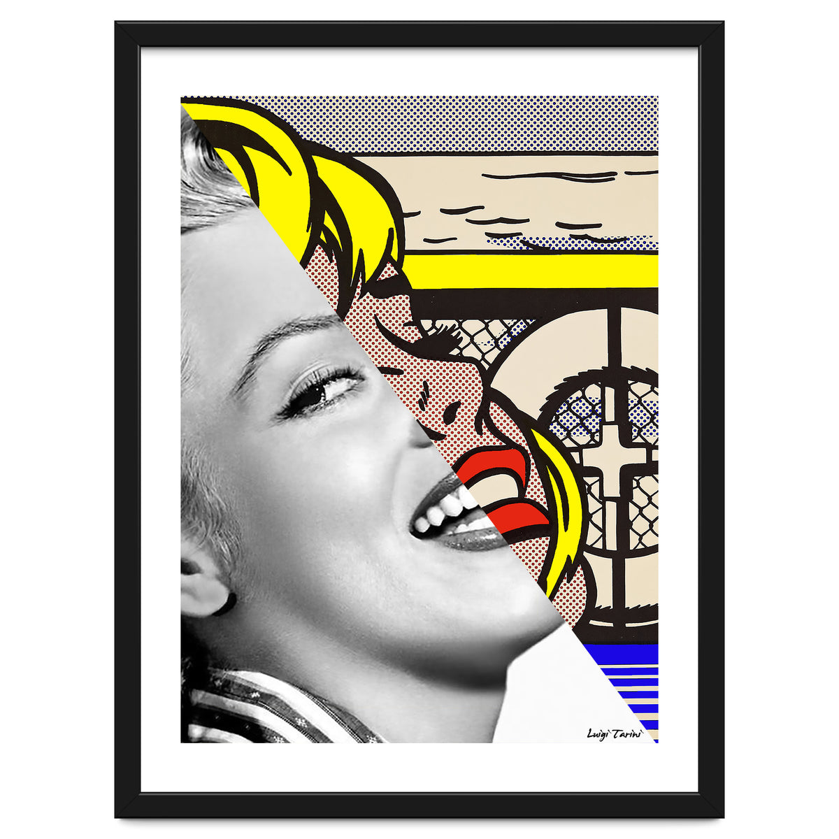 Lichtenstein's Sailboat Girl & Marylin Monroe