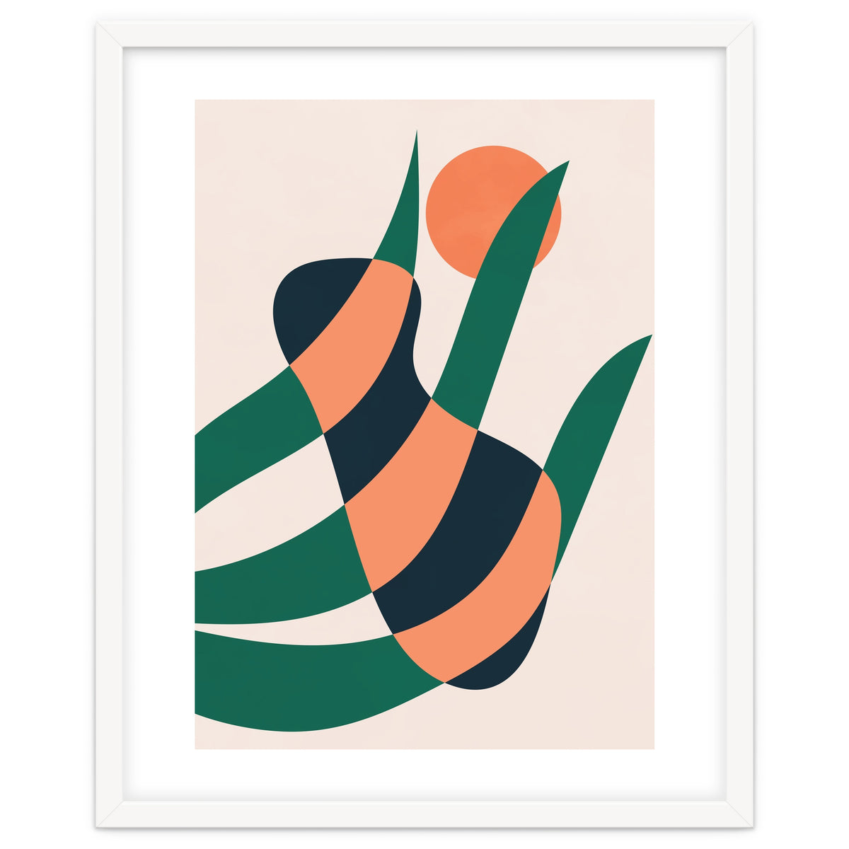 Botanical Plant Geometric Art