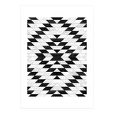 Urban Tribal Pattern No.15 - Aztec - White Concrete (Print Only) thumbnail