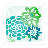 Abstract Coastal Floral (Print Only) thumbnail