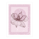 Modern Magnolia flower nature (Print Only) thumbnail