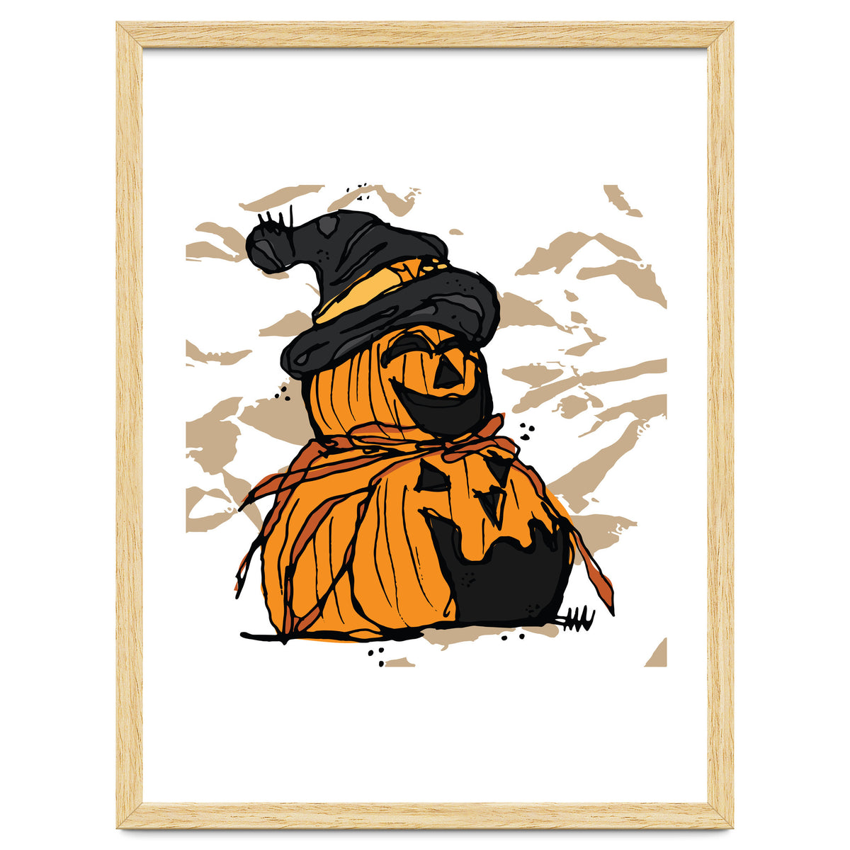 Pumpkin sketch