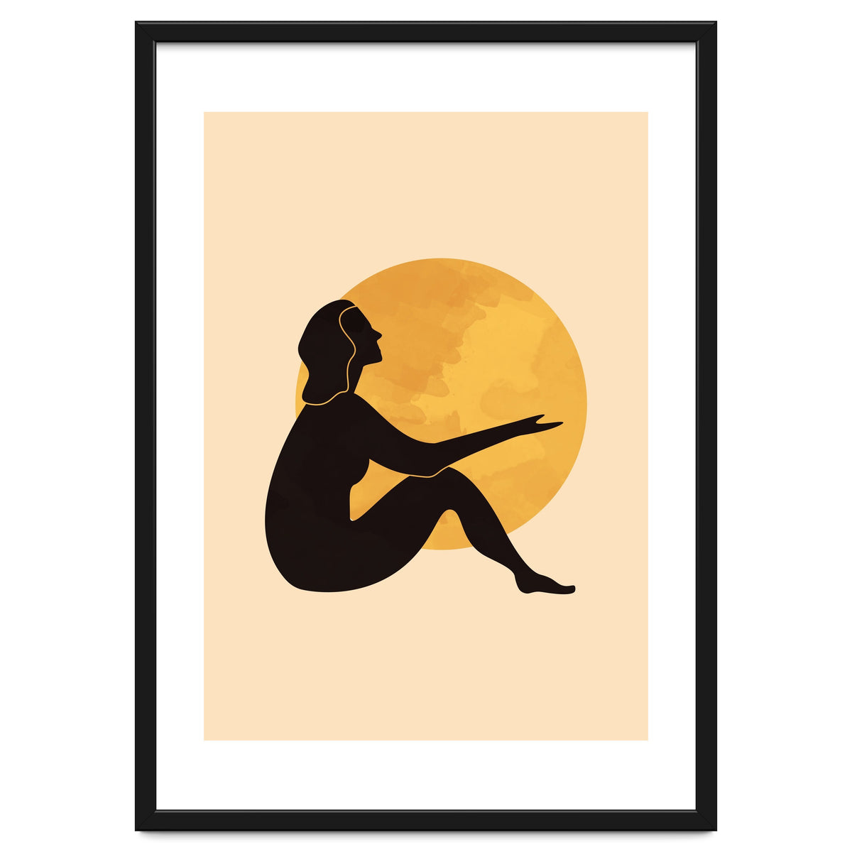 Woman And The Moon II
