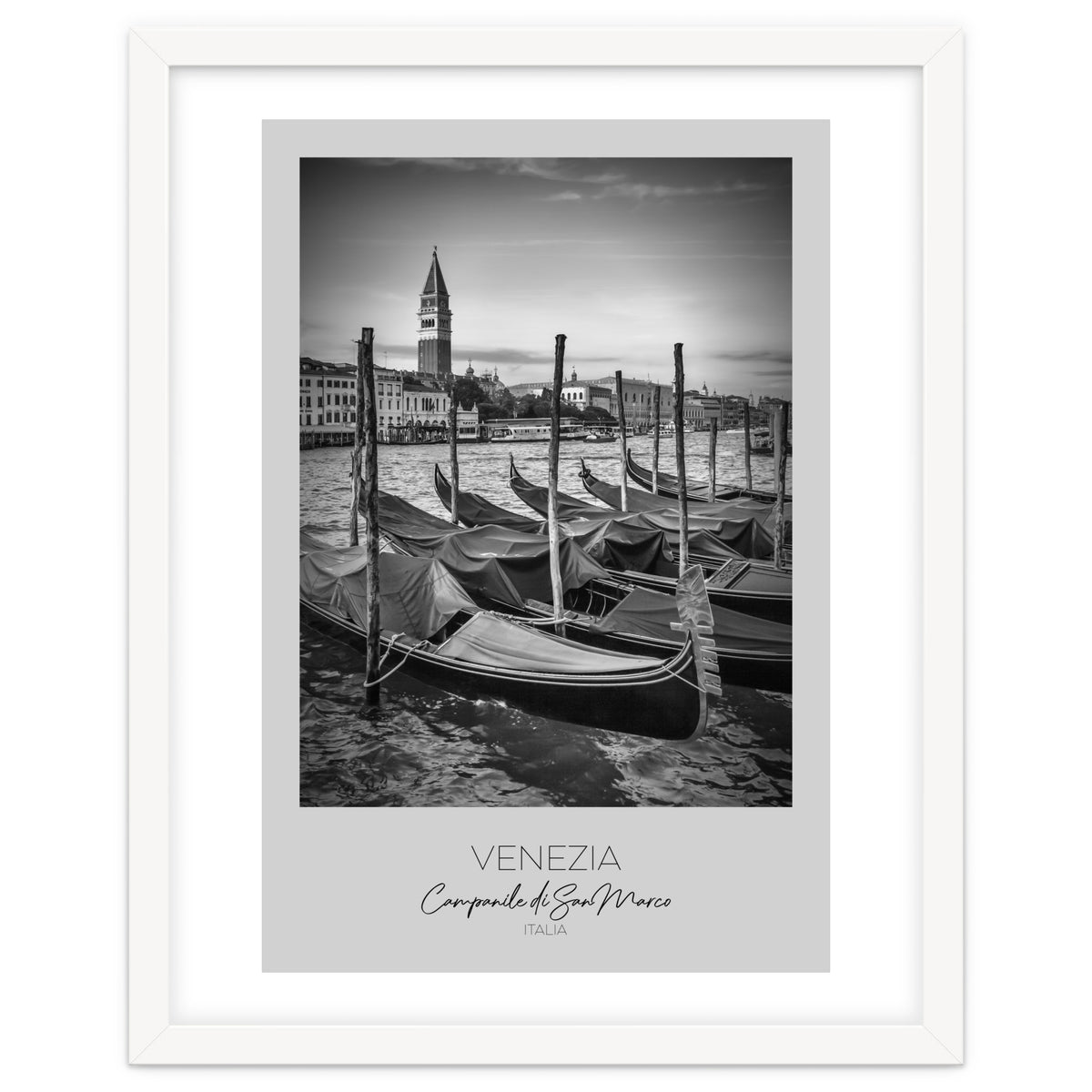 In focus: VENICE Grand Canal and St Mark's Campanile