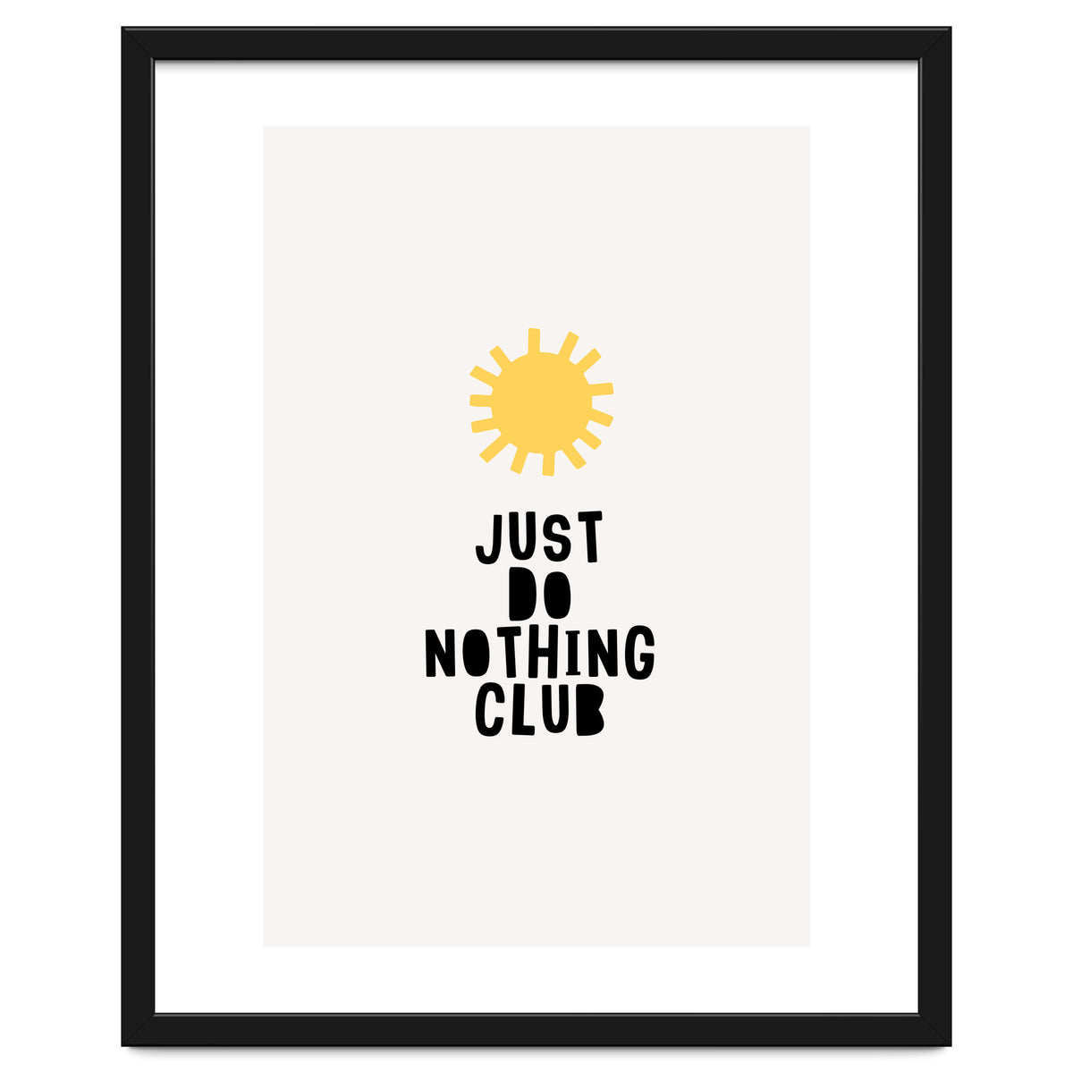 Do Noting Club Yellow