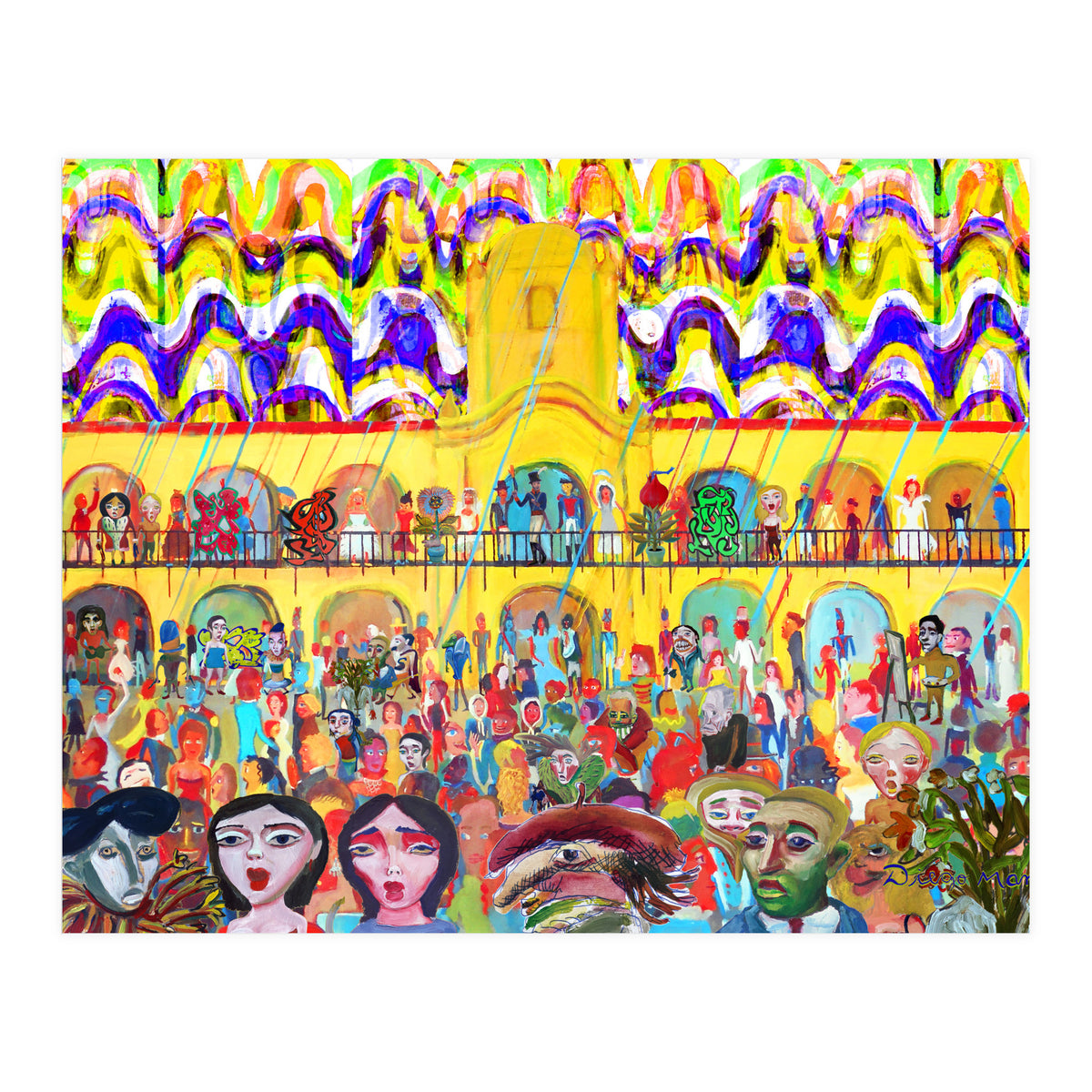 25 De Mayo Pop Digital 1 (Print Only)