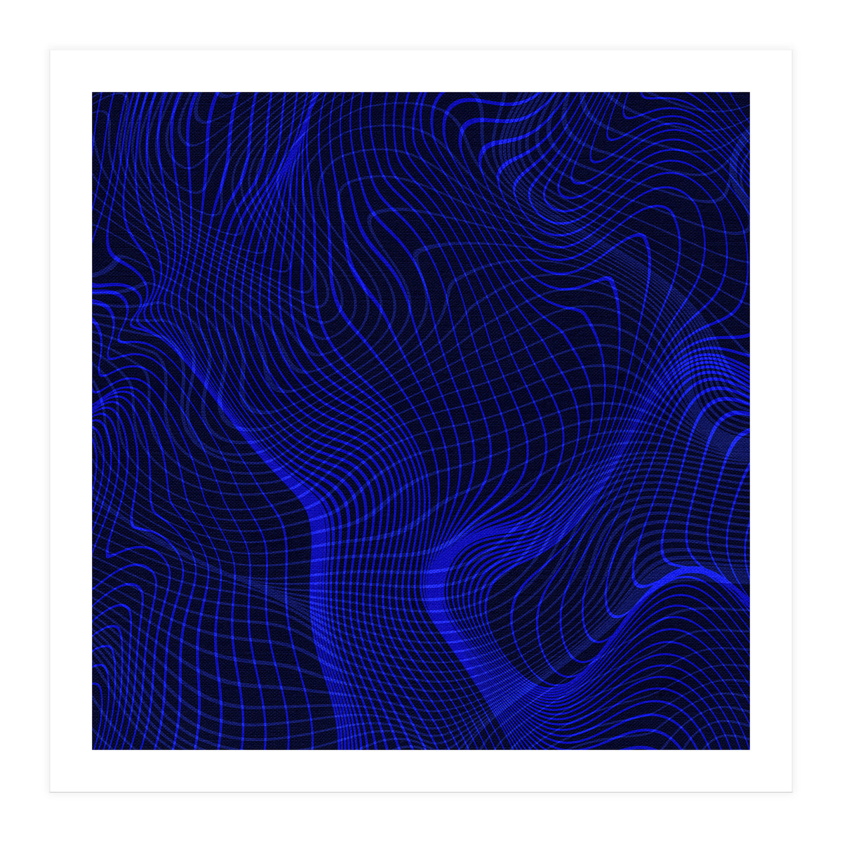 Waves Blues (Print Only)