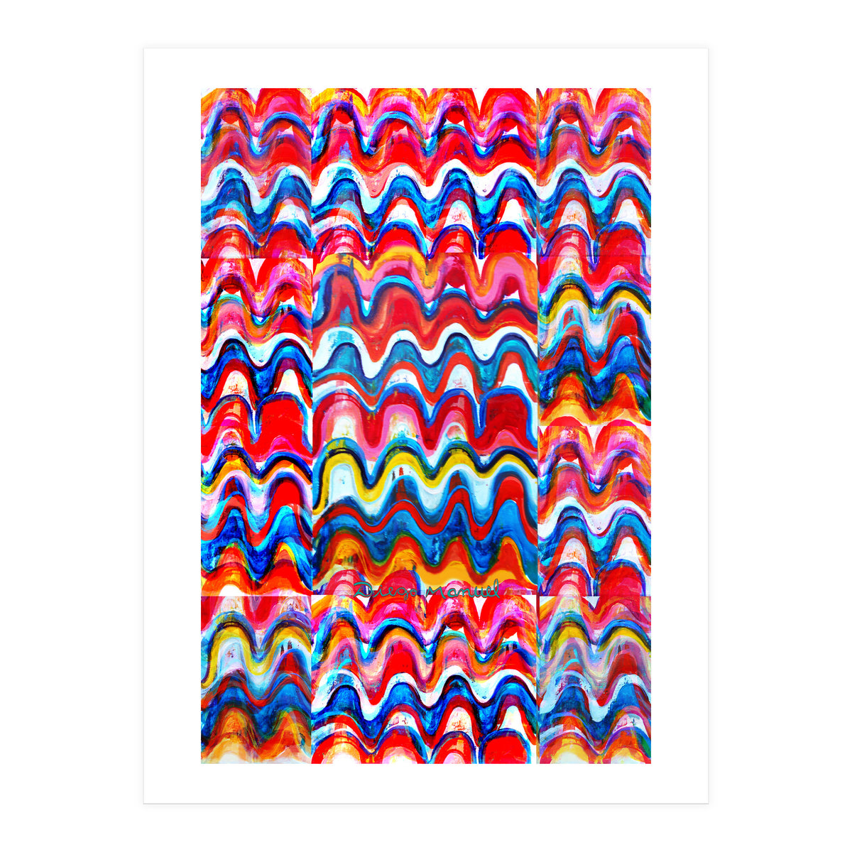 Pop abstract color full (Print Only)