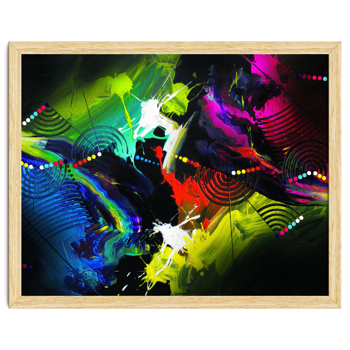 Abstract Art Britto - Qb291