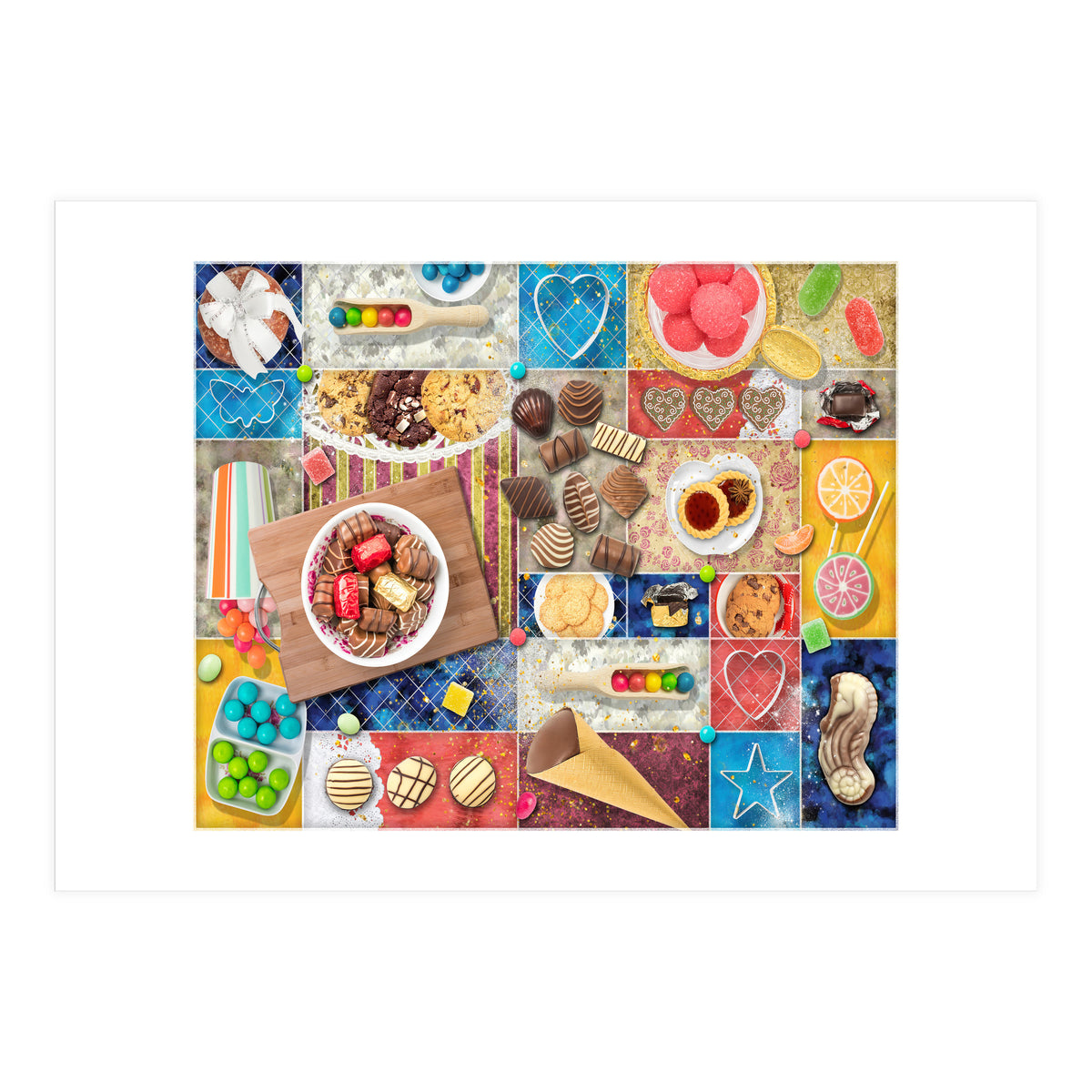 Confections Collage (Print Only)
