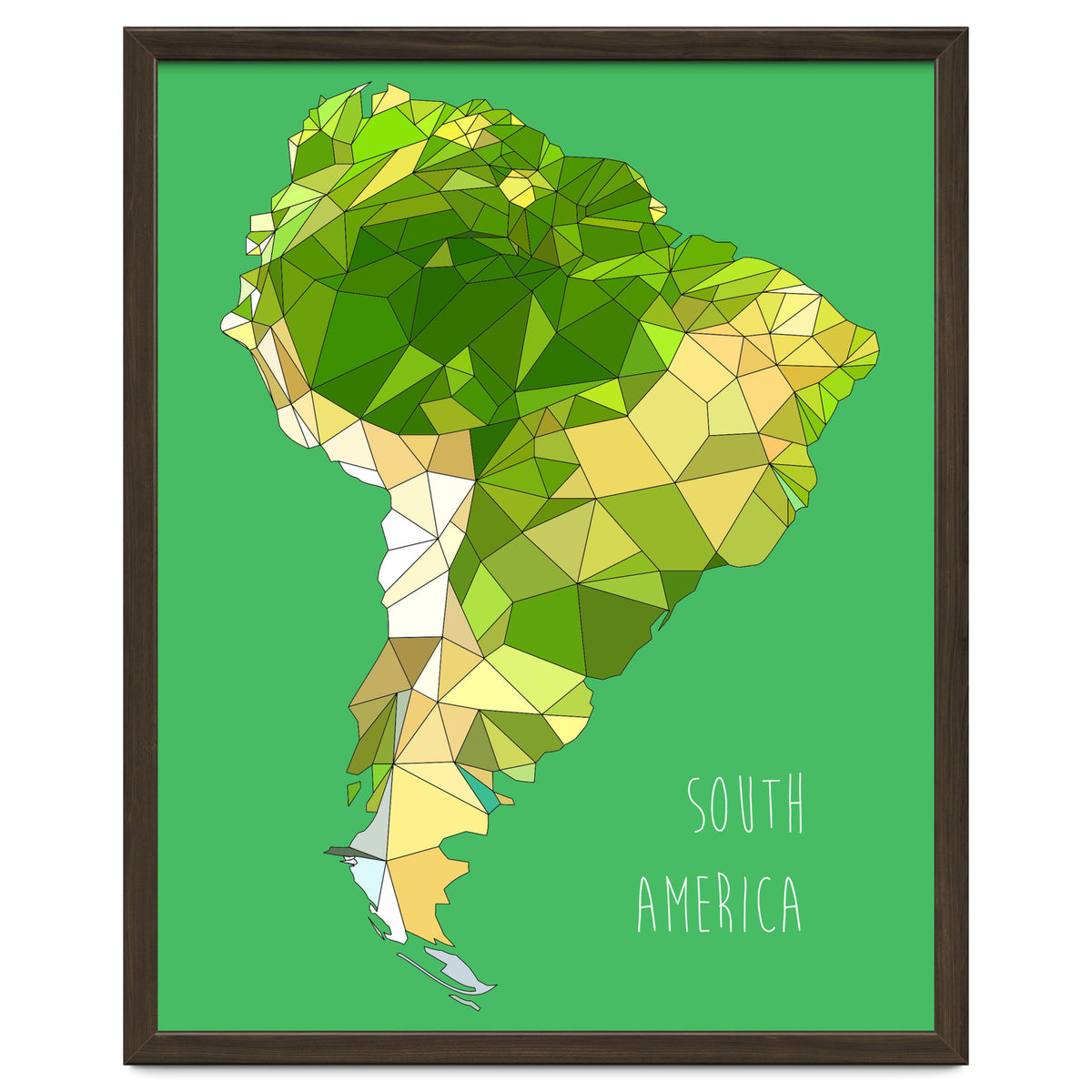 SOUTH AMERICA – Green