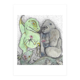 Kong Kong And Friends (Print Only) thumbnail