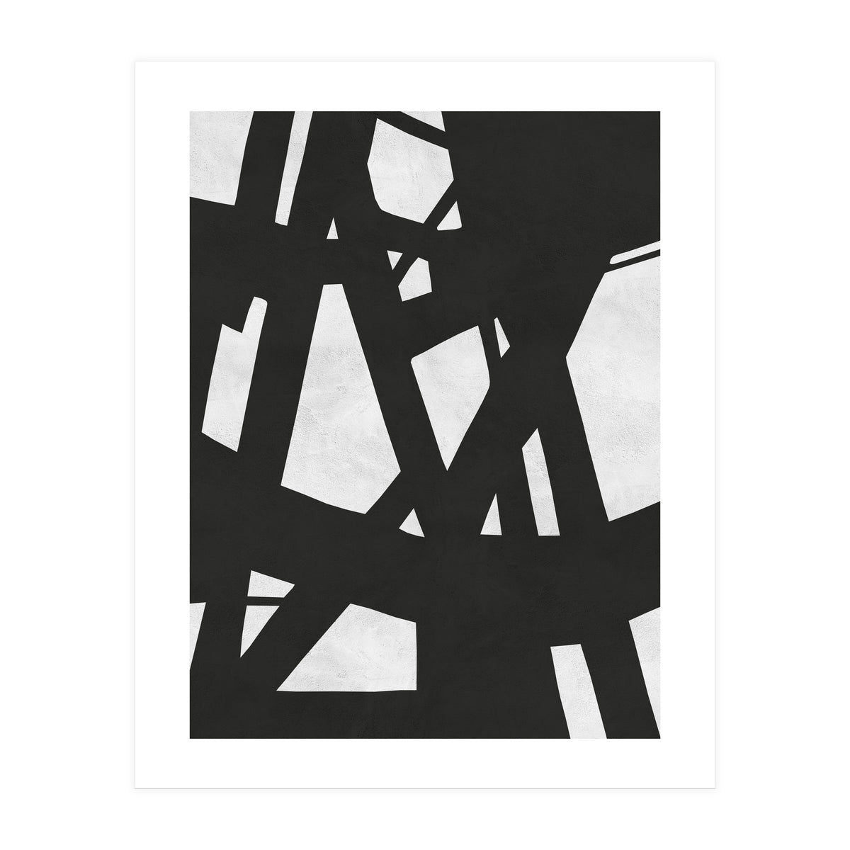 Expressionist black and white I (Print Only)
