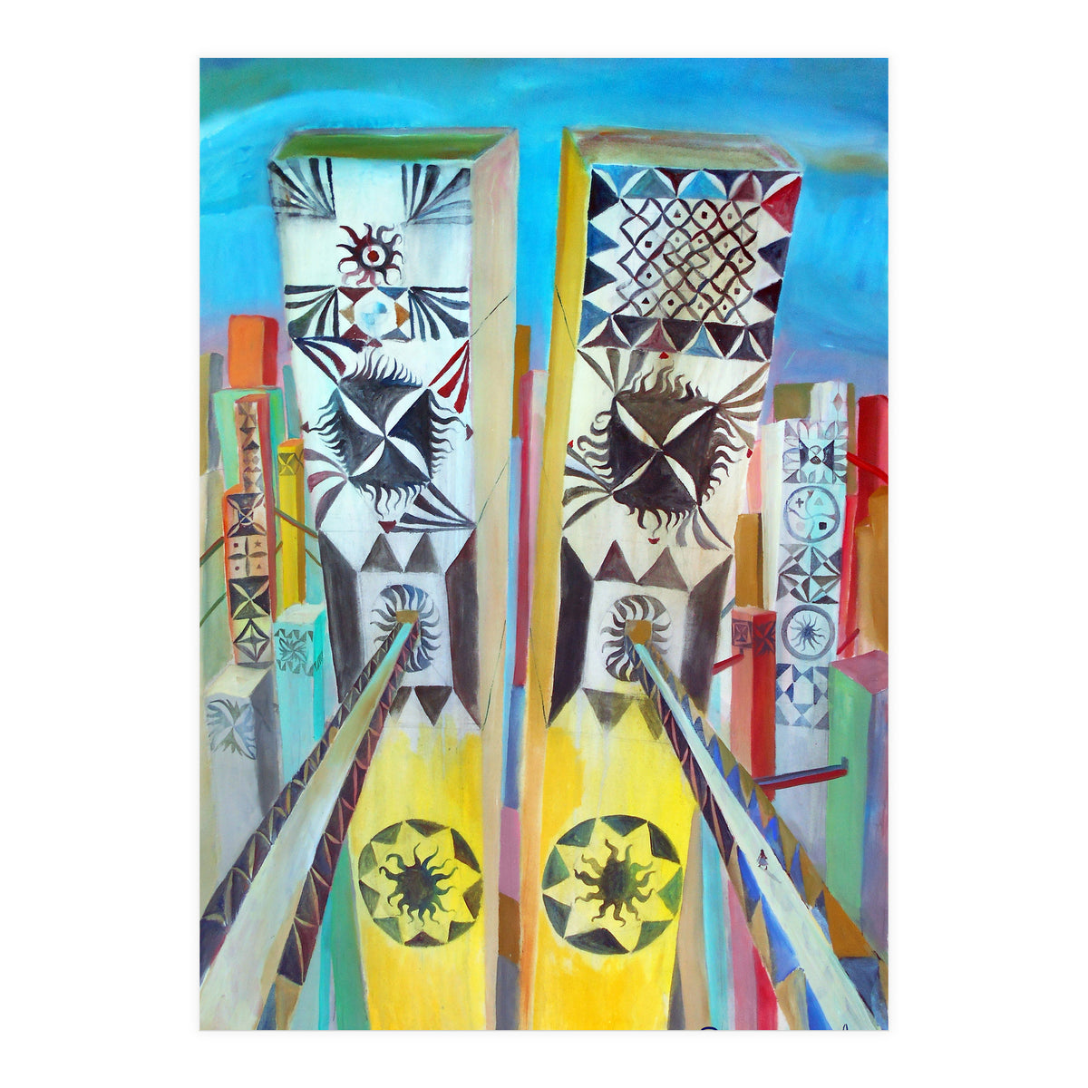 Torres De Atlantis (Print Only)