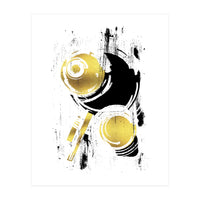 Abstract Painting No. 38 | gold  (Print Only)