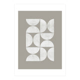 Mid-Century Modern No.17 - Woodblock Print (Print Only) thumbnail