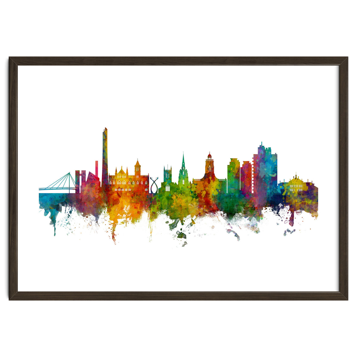 Northampton England Skyline