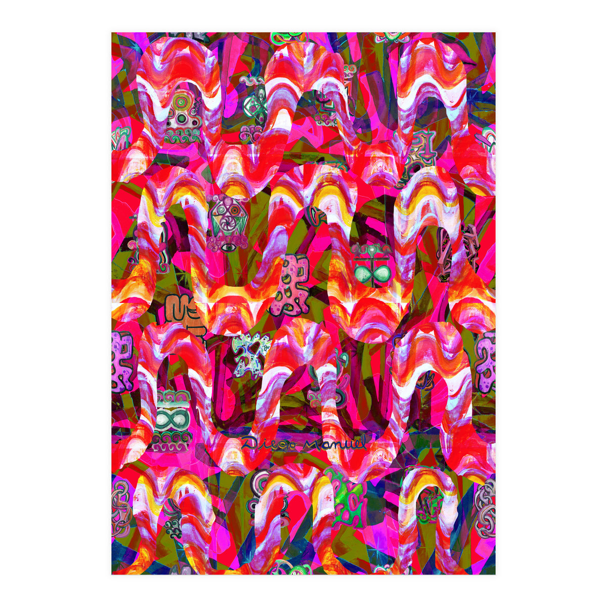 Pop Abstract 12 (Print Only)