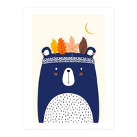 Little Cute Bear (Print Only)
