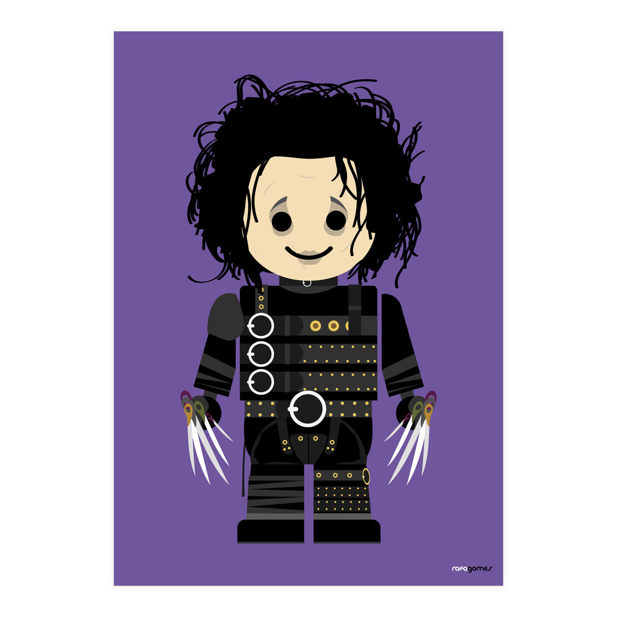 Edward Scissorhands Toy (Print Only)