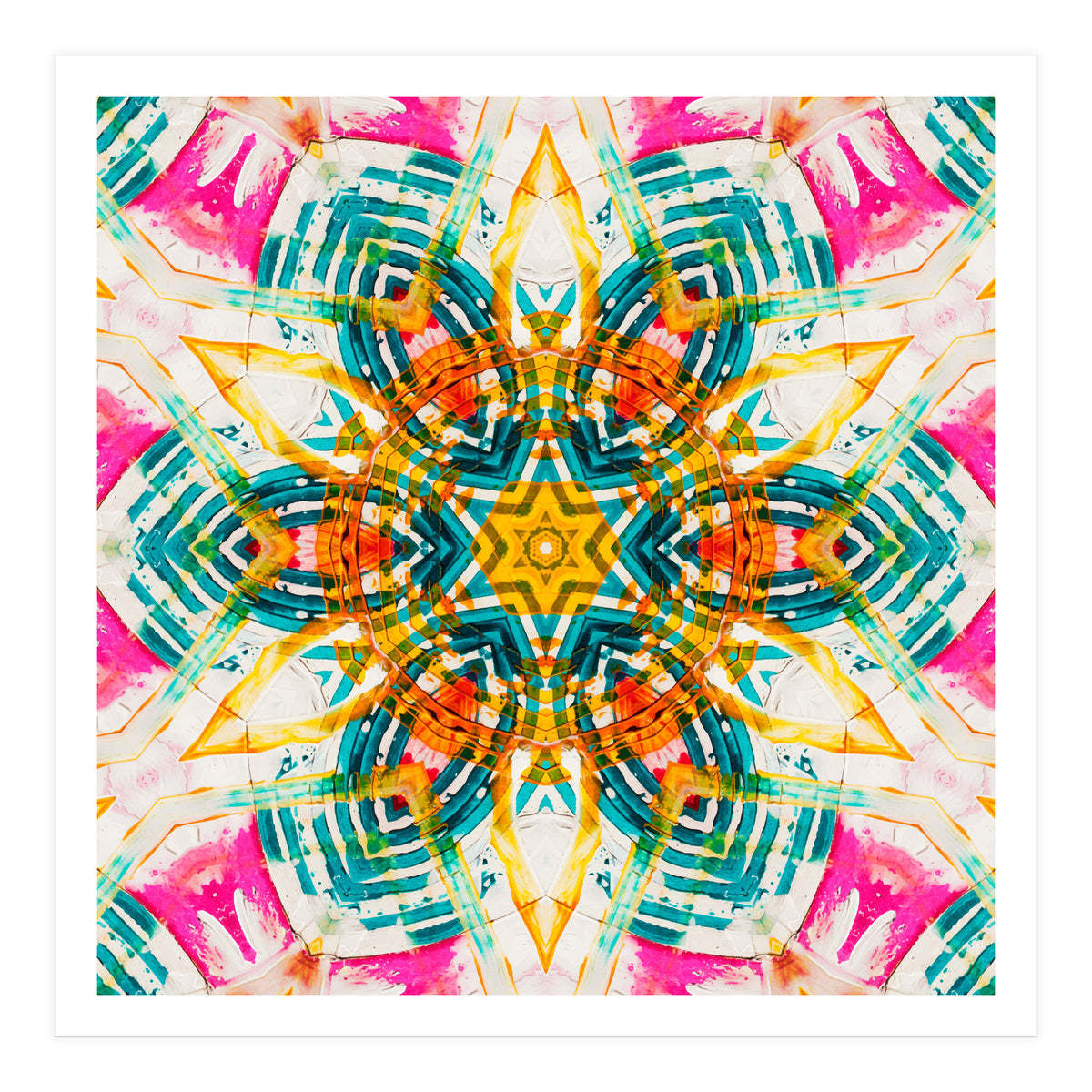 Kaleido Mandala V2 (Print Only)