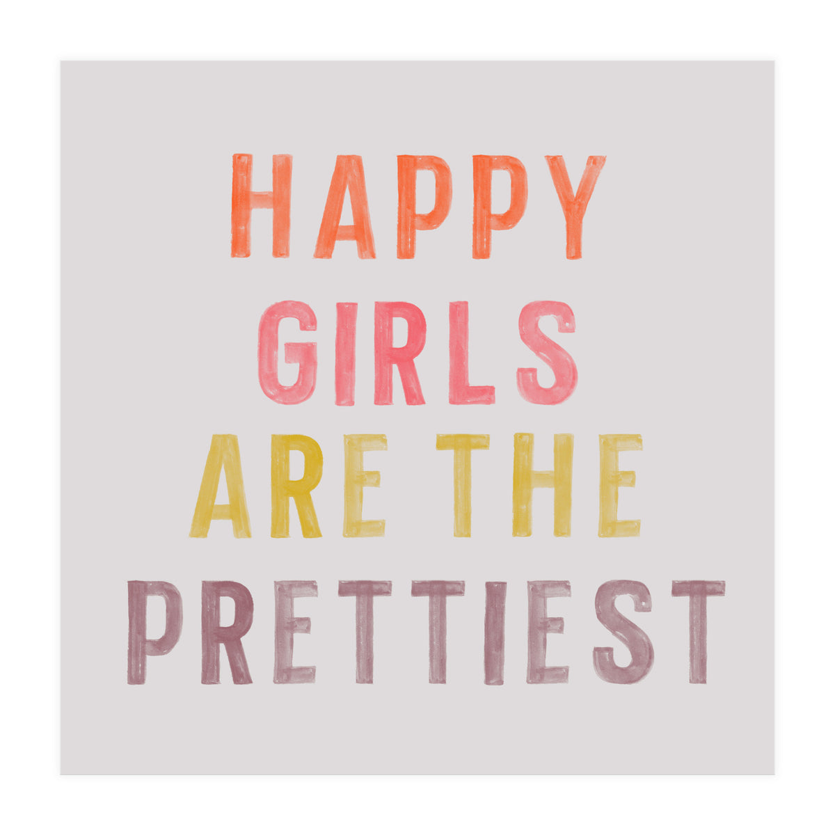 Happy Girls (Print Only)