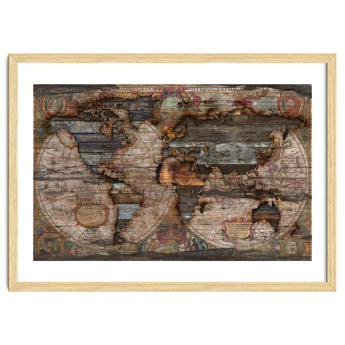 Reclaimed Map