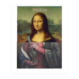 Mona Lisa with the Bong (Print Only) thumbnail
