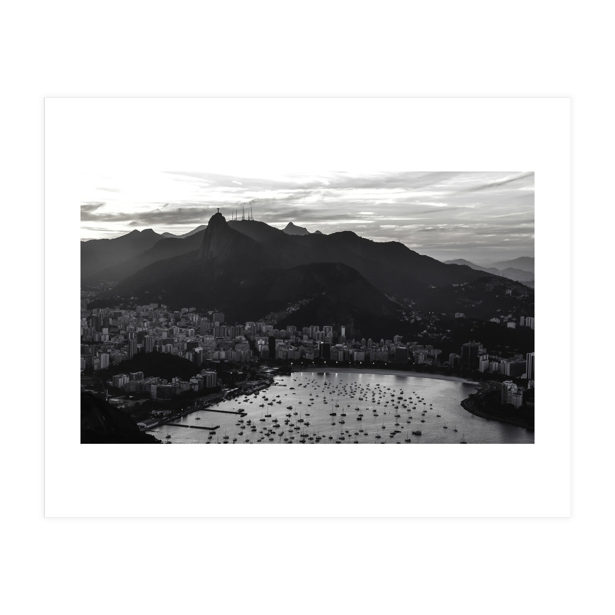 Carioca Silhouettes 2 landscape (Print Only)