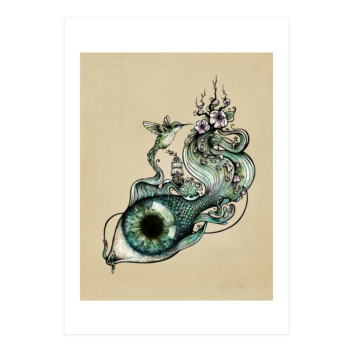 Flowing Inspiration (Print Only)