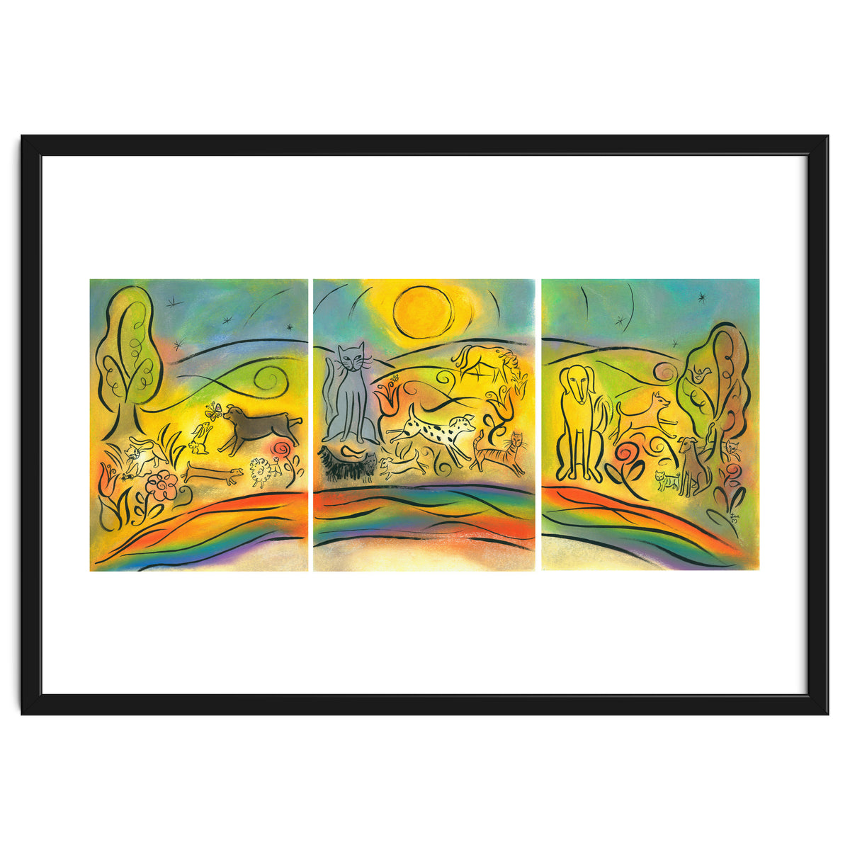 Rainbow Bridge Print
