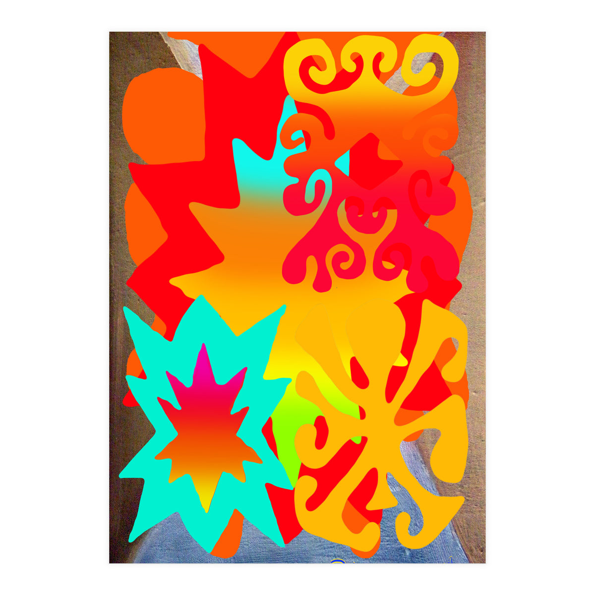 Pop Abstract 2023 A 36 (Print Only)