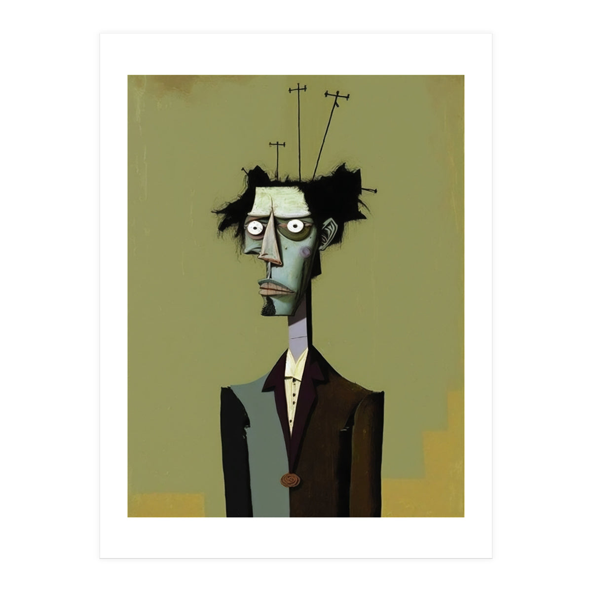 Antenna Head Portrait (Print Only)